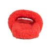 Pelsforede sandaler “Red” 654261W2DO16596