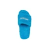 Pelsforede sandaler “Sky Blue” 654747W2DO14296