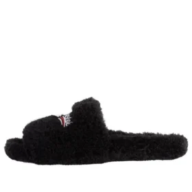 Pelsforede sandaler “Sort” 654747W2DO11096