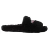 Pelsforede sandaler “Sort” 654747W2DO11096