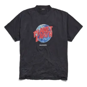 Planet Earth Oversized T-shirt “Black” 787349TRVC91055