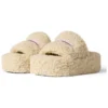 Platform-sandaler med pels “Beige” 762826W2DO19796