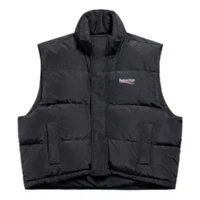 Political Campaign Cocoon-puffervest “Black” 762769TYD361000