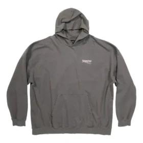 Political Campaign Large Fit-hettetrøje “Grey” 620973TNVG6
