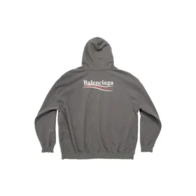 Political Campaign Large Fit-hettetrøje “Grey” 620973TNVG6