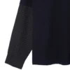 Political Campaign T-shirt in layered-on-layered style, oversized “Black” 698631TKVJ19070