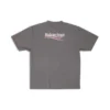 Political Campaign T-shirt, Large Fit “Grå” 641655TNVG51227