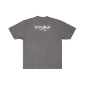Political Campaign T-shirt, Large Fit “Grå” 641655TNVG51227