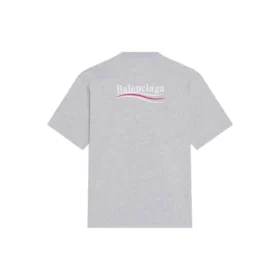 Political Campaign T-shirt, Large Fit, “Grå” 641675TKVJ11379