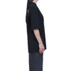Political Campaign-T-shirt med korte ærmer, sort 570791TAV441000