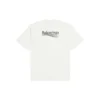 Political Campaign-T-shirt med stor pasform og broderi, rund hals “Hvid” 641655TKVJ19084