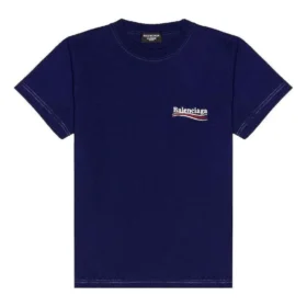 Political Campaign T-shirt, medium pasform “Pacific Blue White” 620967TKVJ11195 Political Campaign T-shirt, medium pasform “Pacific Blue White” 620967TKVJ11195