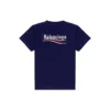 Political Campaign T-shirt, medium pasform “Pacific Blue White” 620967TKVJ11195