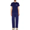 Political Campaign T-shirt, medium pasform “Pacific Blue White” 620967TKVJ11195