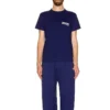 Political Campaign T-shirt, medium pasform “Pacific Blue White” 620967TKVJ11195