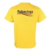 Political Campaign T-shirt, stor pasform “Yellow” 620967TKVJ17442