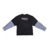 Political Campaign T-shirt with layered design “Black” 698631TKVJ11070