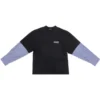 Political Campaign T-shirt with layered design “Black” 698631TKVJ11070