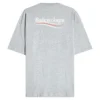 Politisk logo-T-shirt i bomuld “Grå” BLGA-508203-TAV44-GY