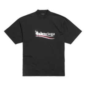 Politisk stencil-T-shirt “Black White” 764235TQVI51569 Politisk stencil-T-shirt “Black White” 764235TQVI51569