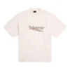 Politisk stencil-T-shirt “White Black” 764235TQVI59784