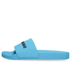 Pool-sandaler “Lyseblå og sort gummi” 565826W1S804001