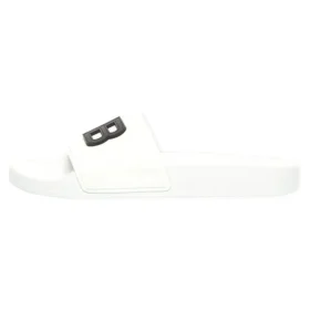 Pool-sandaler med 3D BB-logo “White” 656434W1S8B9034