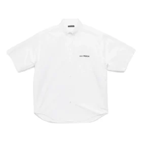 Poplin-kortærmet skjorte “Hvid” 751920TNM609000 Poplin-kortærmet skjorte “Hvid” 751920TNM609000