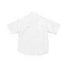 Poplin-kortærmet skjorte “Hvid” 751920TNM609000