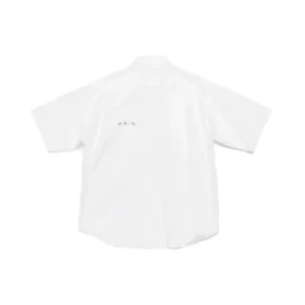 Poplin-kortærmet skjorte “Hvid” 751920TNM609000 Poplin-kortærmet skjorte “Hvid” 751920TNM609000