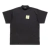 Post It T-shirt, oversized “Washed Black” 739028TOVD41055