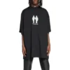 Pride 22 Oversized bomulds-T-shirt “Black White” 694576TMVO21070
