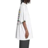 Pride 22 Oversized bomulds-T-shirt “Hvid Sort” 694576TMVO20904