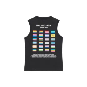 Pride 22 Tank Top “Black White” 698102TMVO41070 Pride 22 Tank Top “Black White” 698102TMVO41070