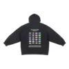 Pride-hettetrøje, boxy pasform “Black” 651799TMVO31070