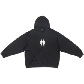 Pride-hettetrøje, boxy pasform “Black” 651799TMVO31070