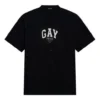 Pride T-shirt i boxy pasform “Black” 651795TLV931000