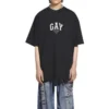 Pride T-shirt i boxy pasform “Black” 651795TLV931000