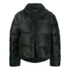 Pufferjakke med broderet logo “Black” 582998TFO061000