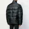Pufferjakke med broderet logo “Black” 582998TFO061000