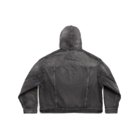 Pull-over-jakke “Black Japanese Denim” 719313TBP473340