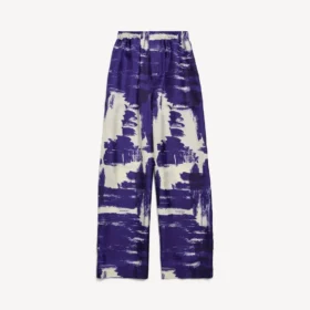 pyjamasbukser til kvinder med penselprint i bl 1 280x280 - Pyjamasbukser til kvinder med penselprint i bl&aring;