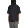 Qixi Crest T-shirt, medium pasform, “Black” 612966TMVL41075