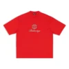 Qixi Crest T-shirt, medium pasform, “Rød”, 612966TMVL46971