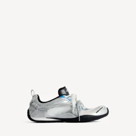 Radar Gradient Lines-Sneakers til kvinder i hvid/grå/sølv/sort/blå