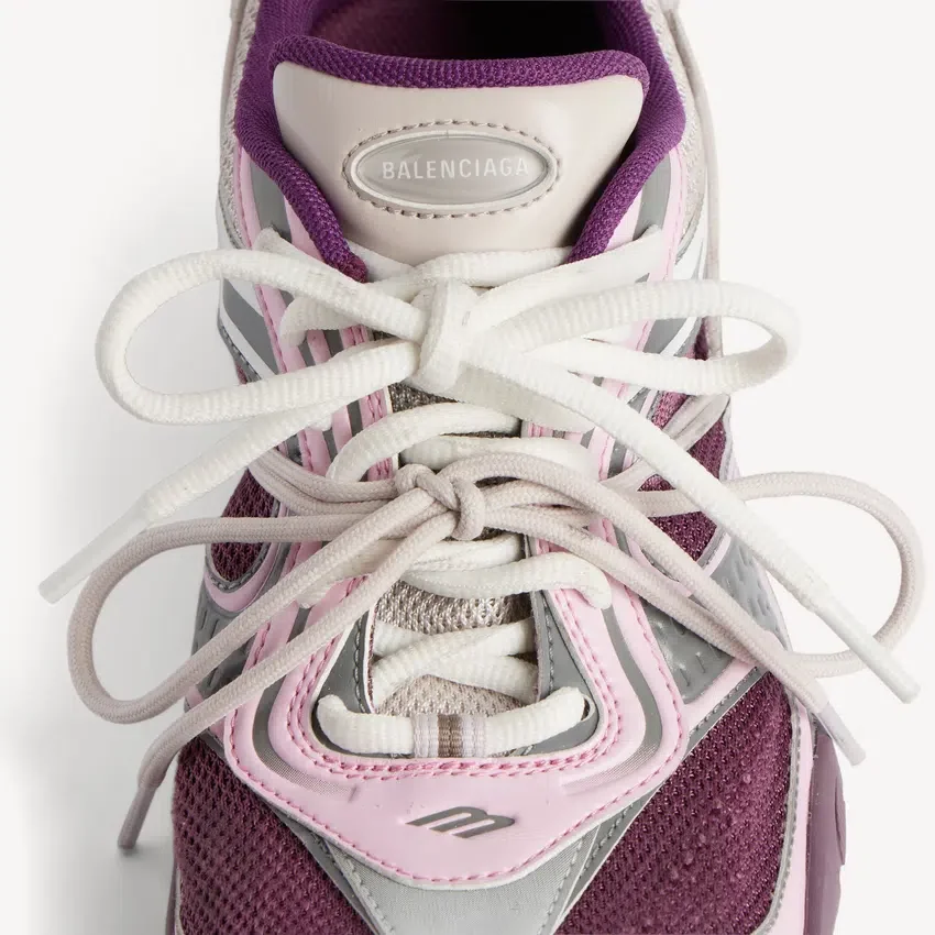 Radar Gradient Lines-Sneakers til kvinder i lilla/grå/lyserød/hvid Radar Gradient Lines-Sneakers til kvinder i lilla/grå/lyserød/hvid