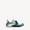 Radar Gradient Lines-Sneakers til mænd i lysegrå/grøn/sort