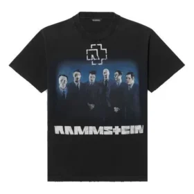 Rammstein Tyskland Band Crossover kortærmet sort 670943TLV511000 Rammstein Tyskland Band Crossover kortærmet sort 670943TLV511000