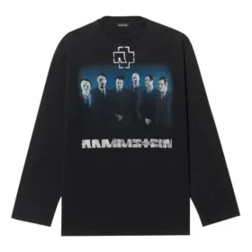Rammstein Tyskland Band Crossover Langærmet Unisex Sort 651796TLV511000
