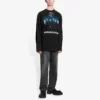Rammstein Tyskland Band Crossover Langærmet Unisex Sort 651796TLV511000